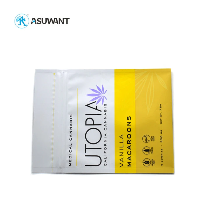 Flat Small Smell Proof Zipper Bags Black With Aromatic Double Side Tape