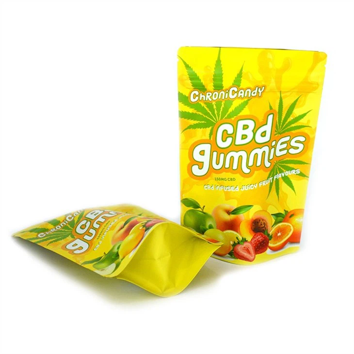 Skittles Gummies Candy Smell Proof Cali 420 Edible Dispensary Packaging Bags