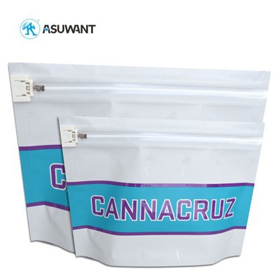 Borse resistenti per bambini per i semi di cannabis imballaggio / borse con chiusura a chiusura di carta kraft con cerniera
