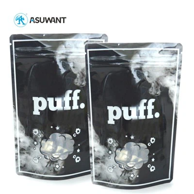 Sacchetti con chiusura a zip di cannabis medica di piccole dimensioni per incenso di spezie / erbacce di potpourri