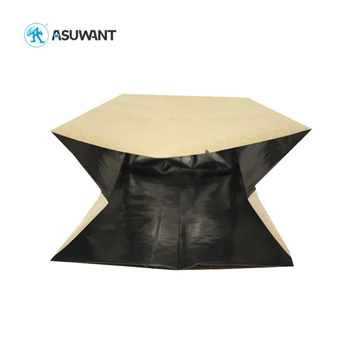Square Bottom Gusseted Bags Kraft Paper , Coffee Bean Packaging Bag With Tin Tie