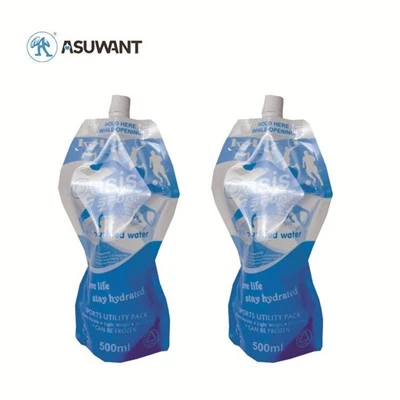Food Grade 500 1000 ml borse gel liquido gel di pacchetti con imballaggio cosmetico con impaccamento liquido
