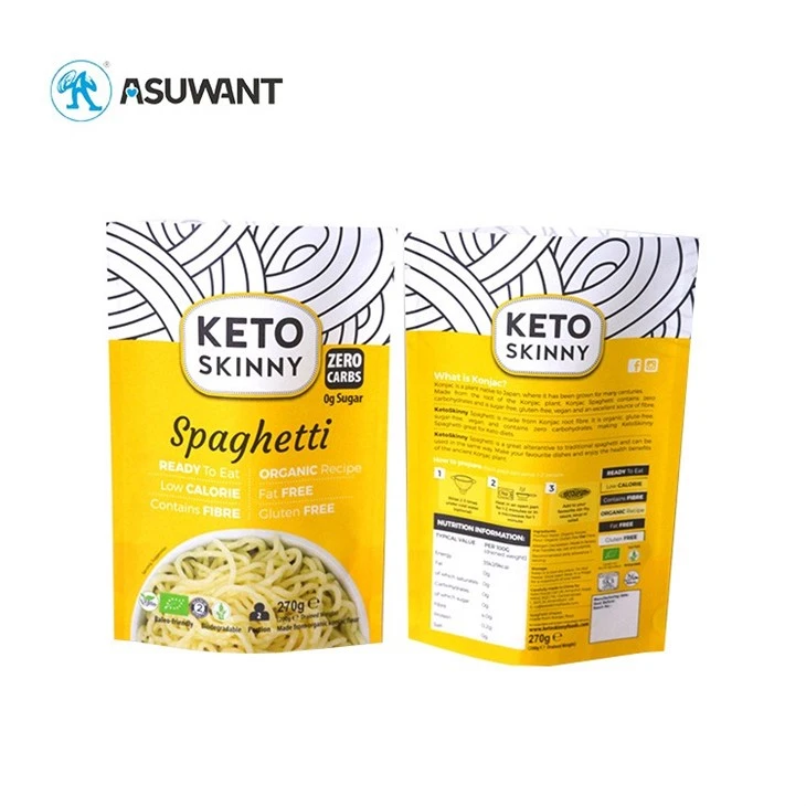 Stand Up Laminated Noodles Food Packaging Bags suppliers
